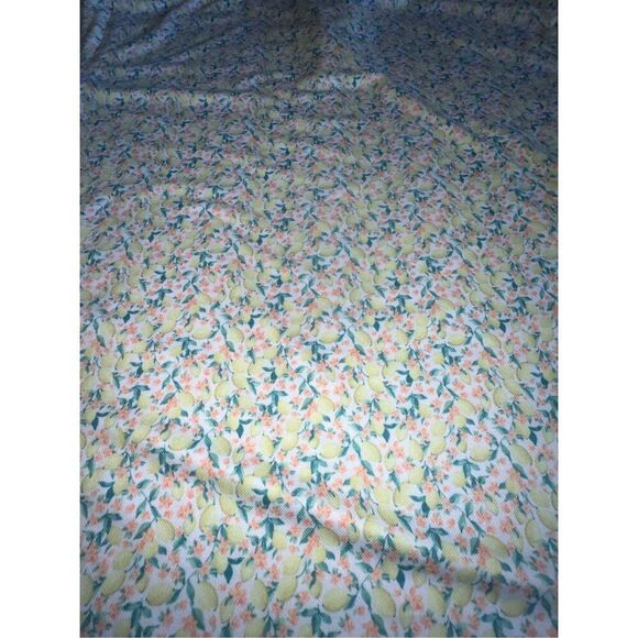 Walter Hagen men’s S Clubhouse Golf Polo Shirt Yellow Fresco Lemon Sorbet Print - Picture 7 of 7